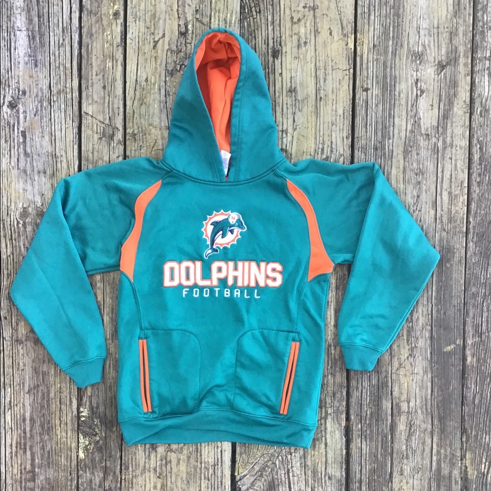 NWOT Miami Dolphins Hoodie (unisex)
